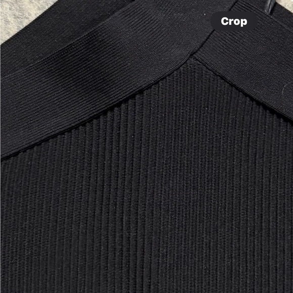 NWT RtA‎ Malliah Thick Ribbed Bandage Mini Dress Sz XS - Picture 7 of 9